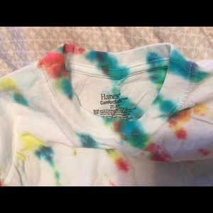 Homemade tie dyes